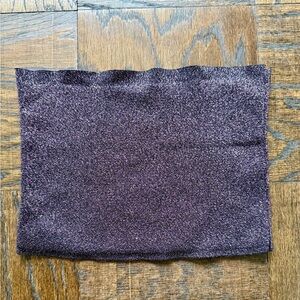 Zara Black and Purple Knit Top - Small